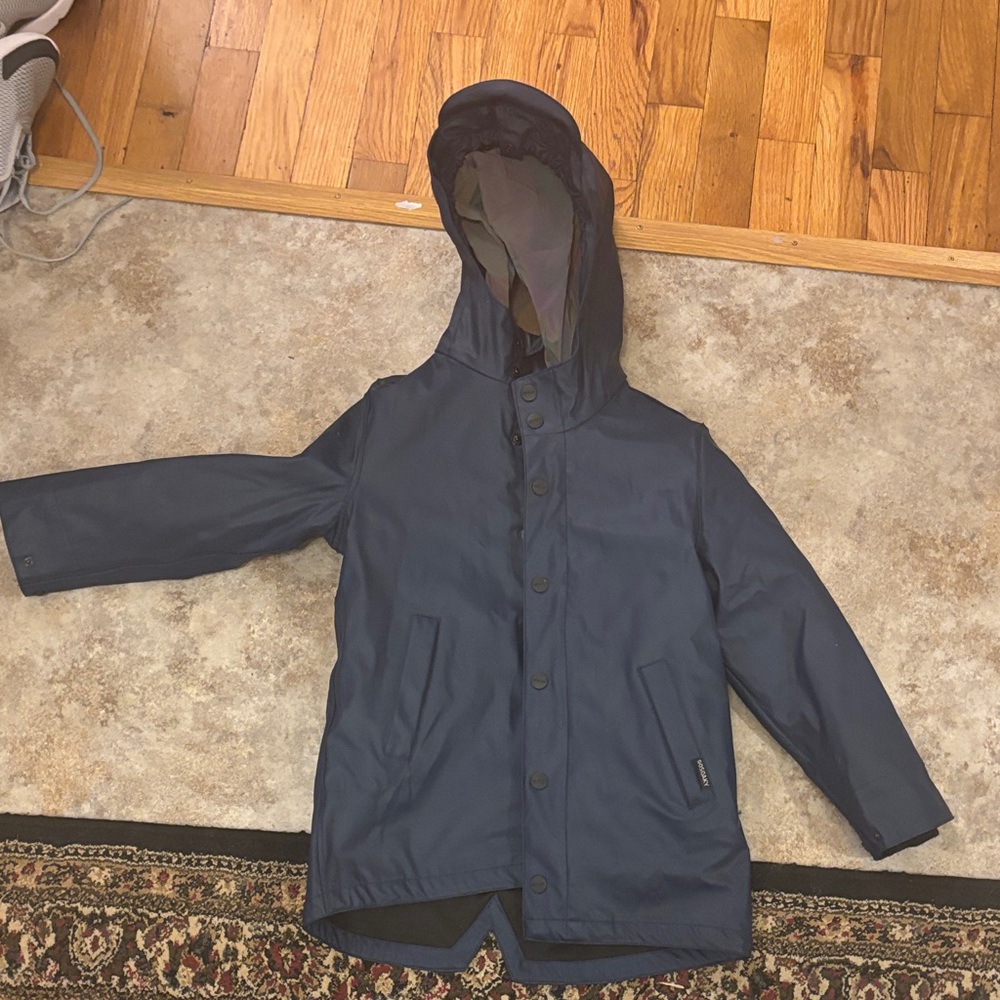 Children’s Gosoaky Snake Pit Navy Hooded 2-in-1 JACKET